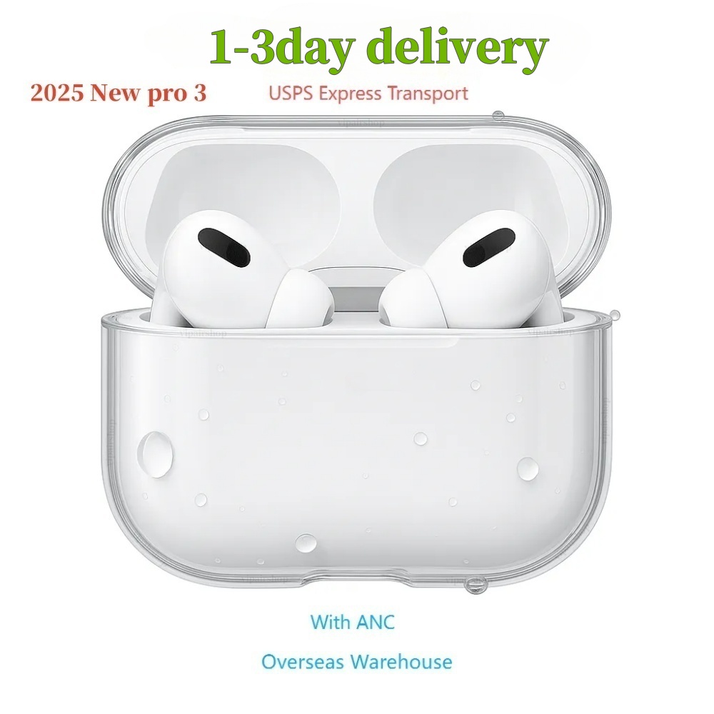 New tws earbuds for airpods Pro 3 2 4 4th Gen With ANC airpods Pros USB C earphones wireless Bluetooth Headset USB-C charging port For Xiaomi iPhone Headphones 3rd
