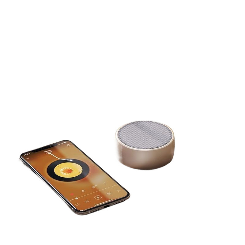 German Ber Voice Bluetooth Speaker Super Bass Wireless Mini Portable Card Insertion Small Steel Cannon