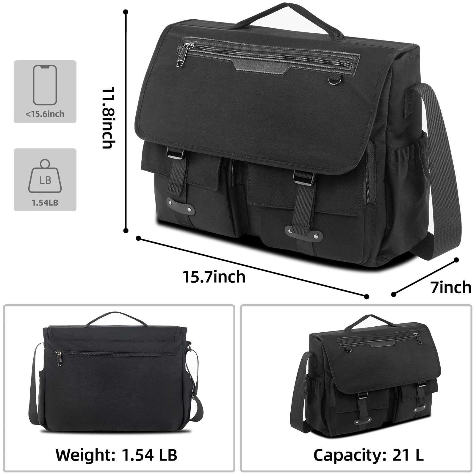 Quality Messenger Bag Waterproof High Capacity Travel Outside Sport Casual Shoulder Crossbody Bags Unisex