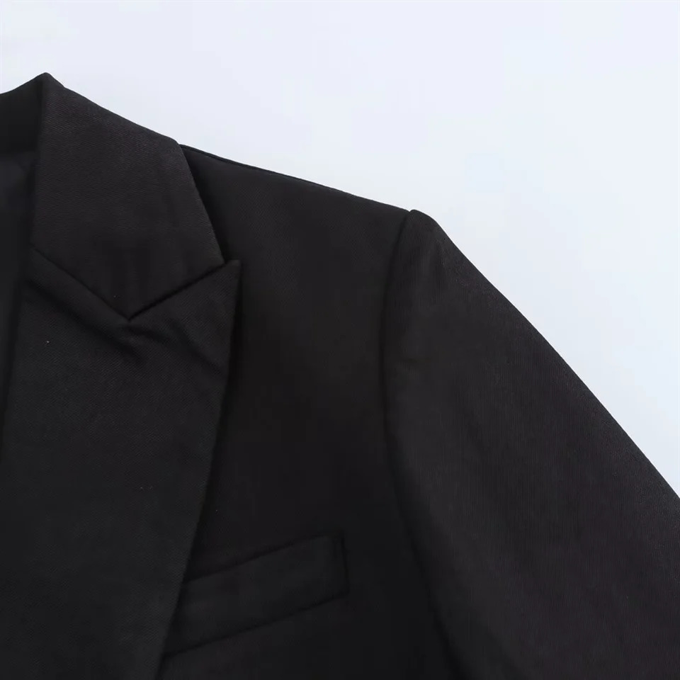 RARF Winter Product Womens Casual Solid Color Single Strap Loose Long Sleeve Set Coat 250402