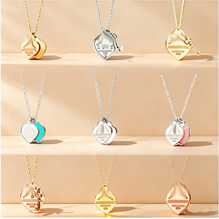 Necklace designer necklace luxury jewelry designer jewelry women diamonds crucifixion metal chain thin letter pendant charm necklaces Charm Valentines Day