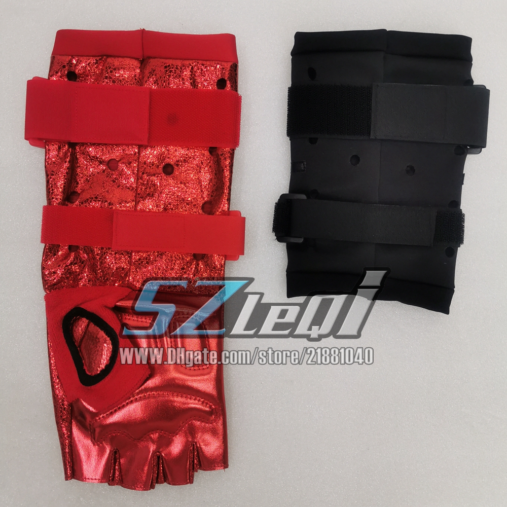 2025 New Premium Red Golden Motorcycle Gloves Set Roman Reigns With Sponge Gloves Weight Lifting Wrestling Outdoor Sports High Quality Free Shipping G