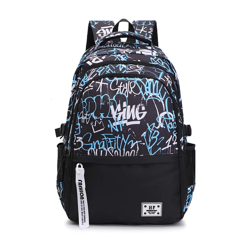 Graffiti printing for teenagers school bags high school students school bags outdoor travel backpacks 250402