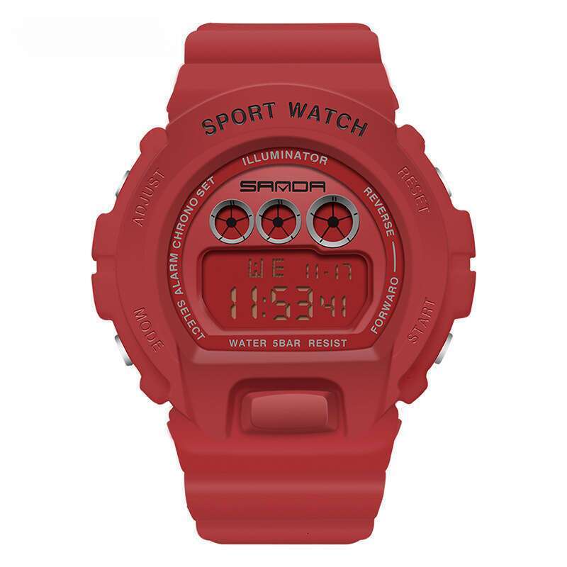 DHwatches Sanda New Electronic 2018 Outdoor Sports Wristwatch Korean Version Simple Unisex Student Watch