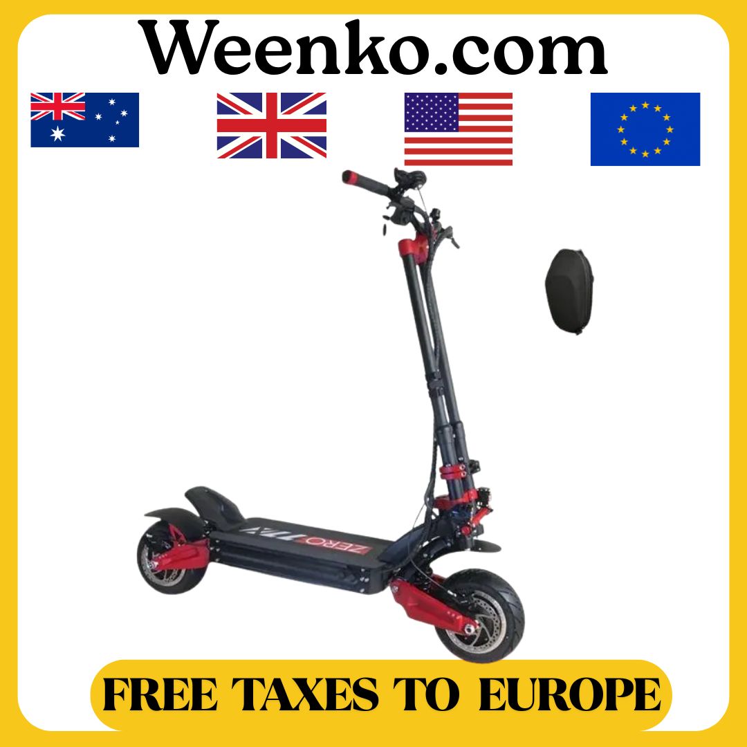 2025 Newest ZERO 11X X11 DDM 11 Inch Dual Motor Electric Scooter 72V 3200W Off-road E-scooter 110km/h Double Drive Zero 11X Off Road