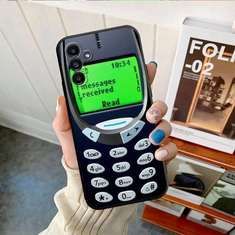 For Samsung Galaxy A52 A53 A12 A54 A32 A51 A71 A23 A33 A21s A13 5G A22 A50 Soft Phone Case Retro Camera Games