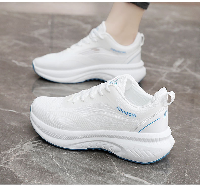 2025 NEW Casual shoes women sports shoes breathable mesh thick sole sneakers raised height hollowed out fashion comfortable trendy