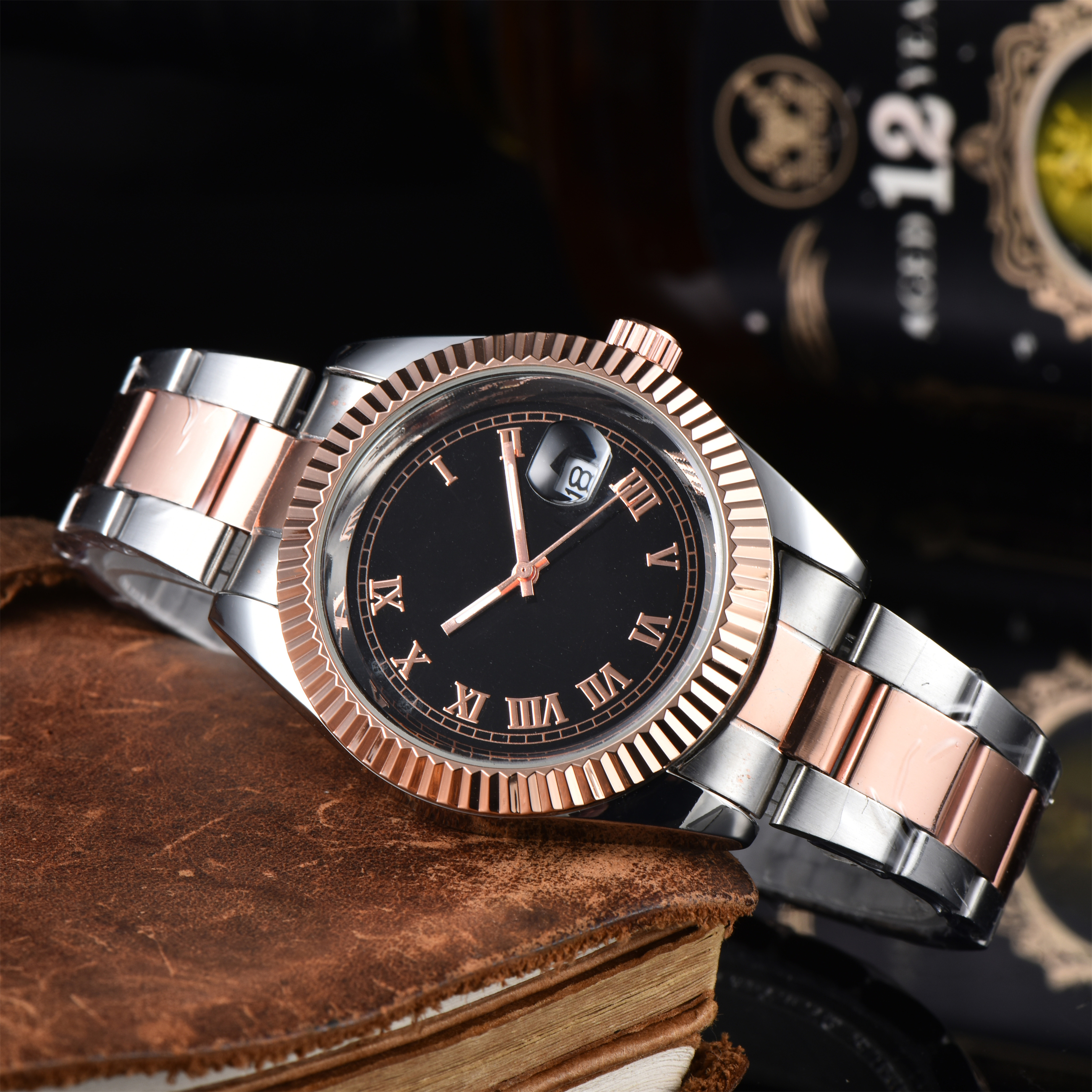 Luxury designer mens womens Oysterity Perpetuality DATE JUST watches Quartz automatic movement WATCH stainless steel strap luminous gifts Wristwatches montre #11