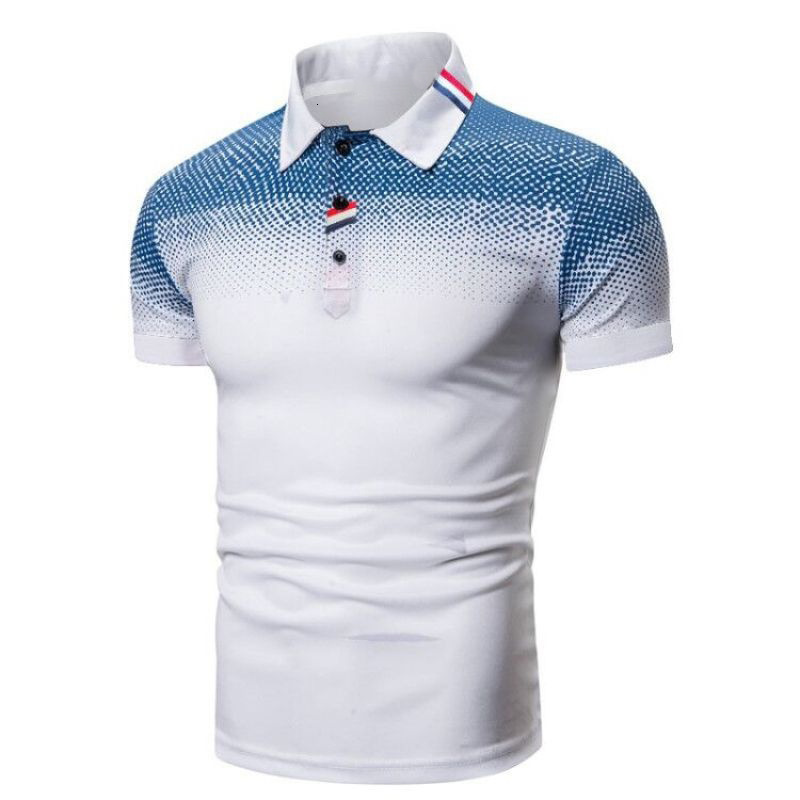 New trendy mens polo shirt light advertising polo shirt polo shirt mens T-shirt