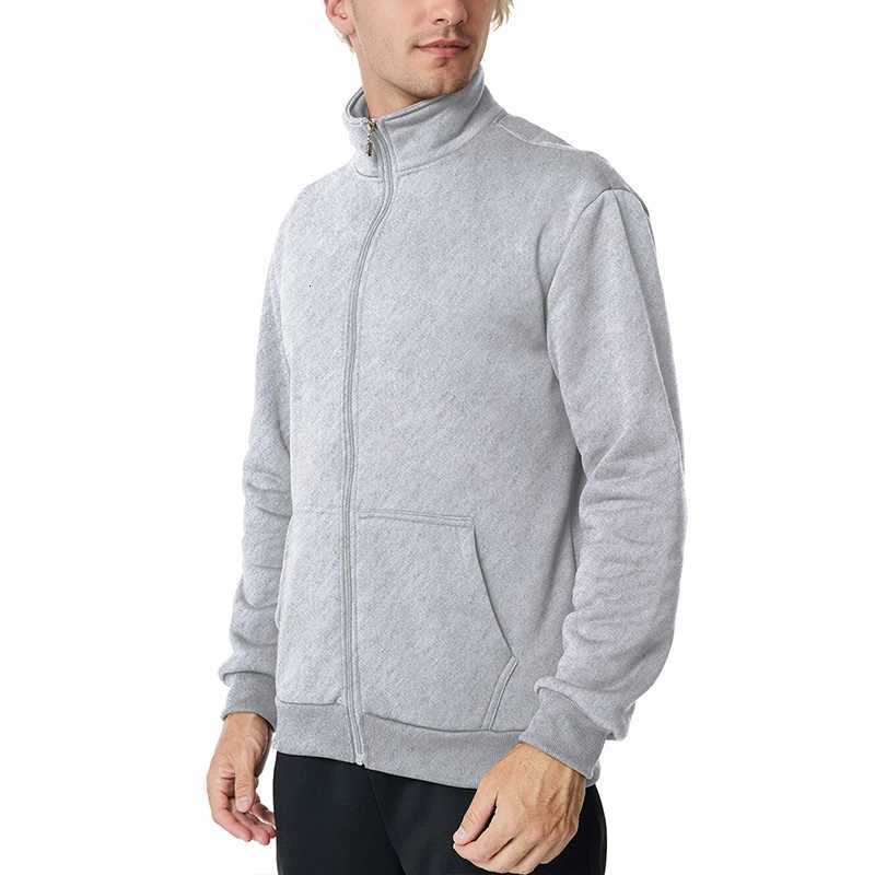 New Fashionable Mens Jacket Long-sleeved Sweatshirt Oversize Zipper Hoodie Street Sweatshirt Baggy Mens Hoodie Casual W251106