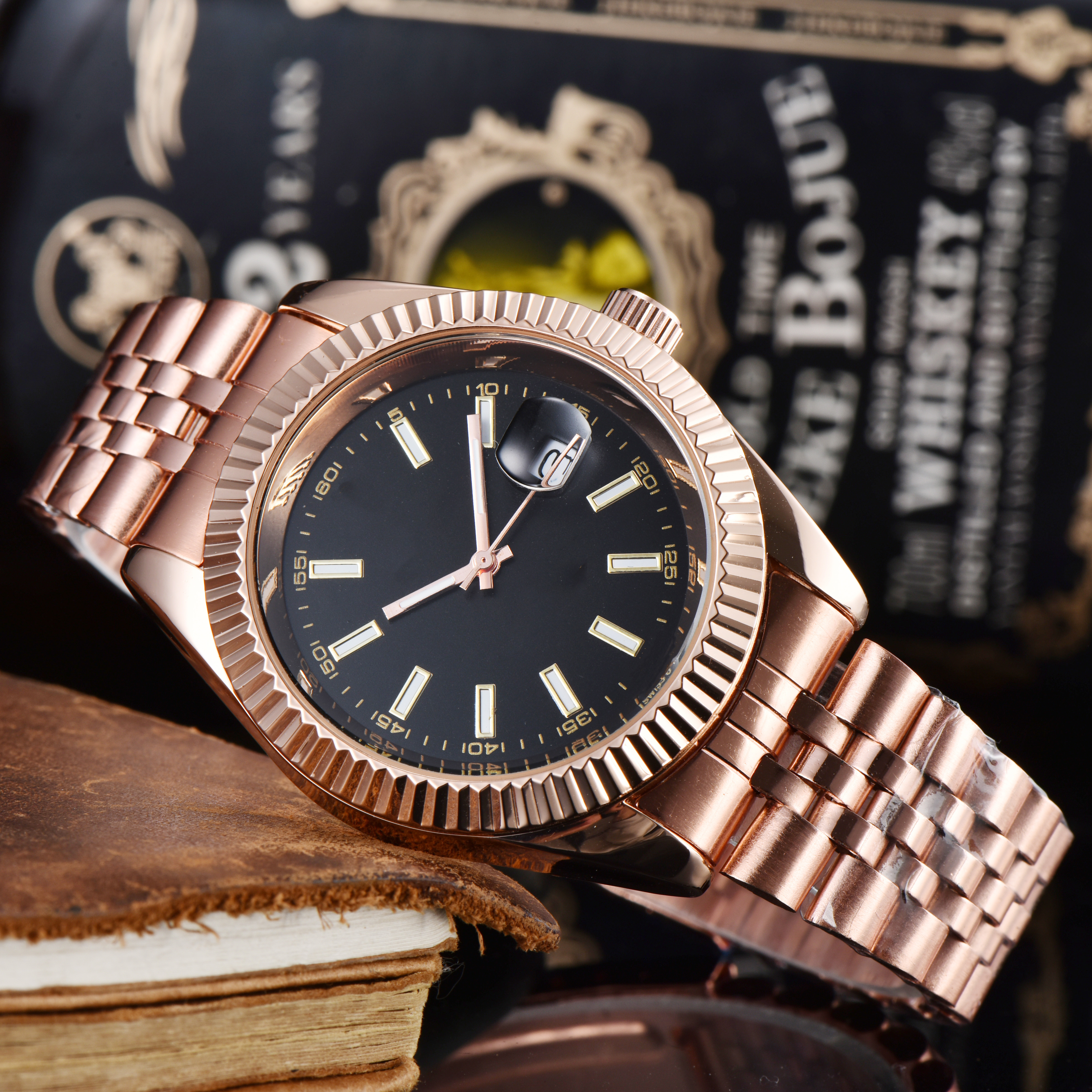 Mens Luxury Designer Womens DATE JUST Watches Quartz Automatic Movement WATCH 904L Stainless Steel Strap Luminous Gifts Wristwatches Montre #529 #529