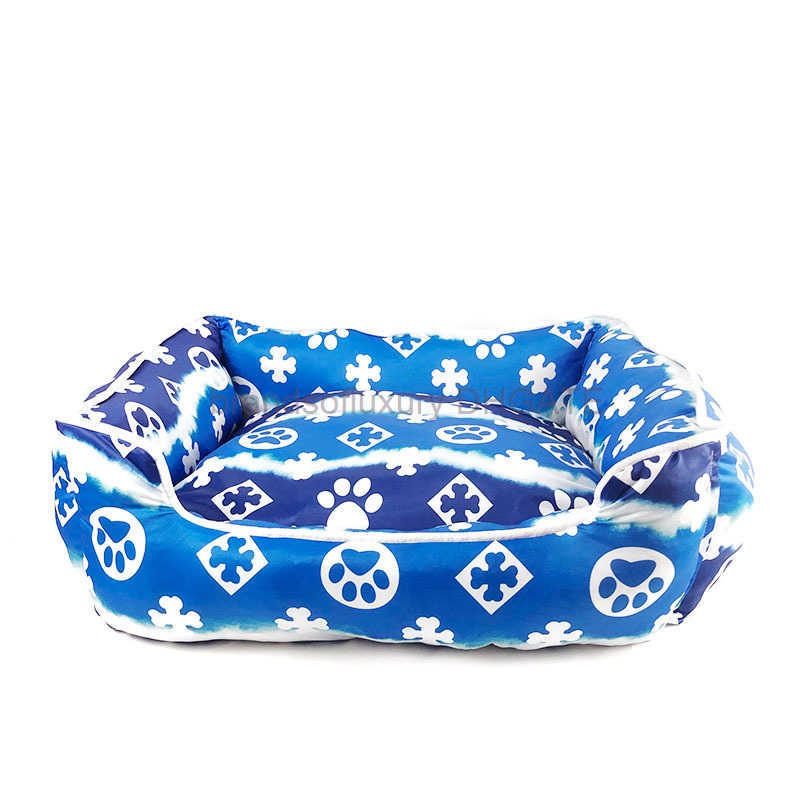 Pet Round Nest Method Fight Chenery corgi Mat Dog Nest Ice Nest Cooling Nest Hot Dog Bed in Summer