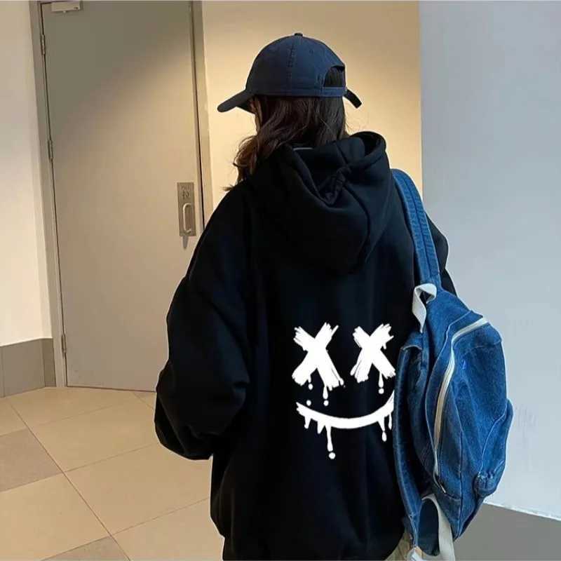 M-8XLNew Trendy Brand Long Sleeved Hoodie Jacket for Men Fashionable Street Style Loose Oversized Hoodie for Men and Women W251106