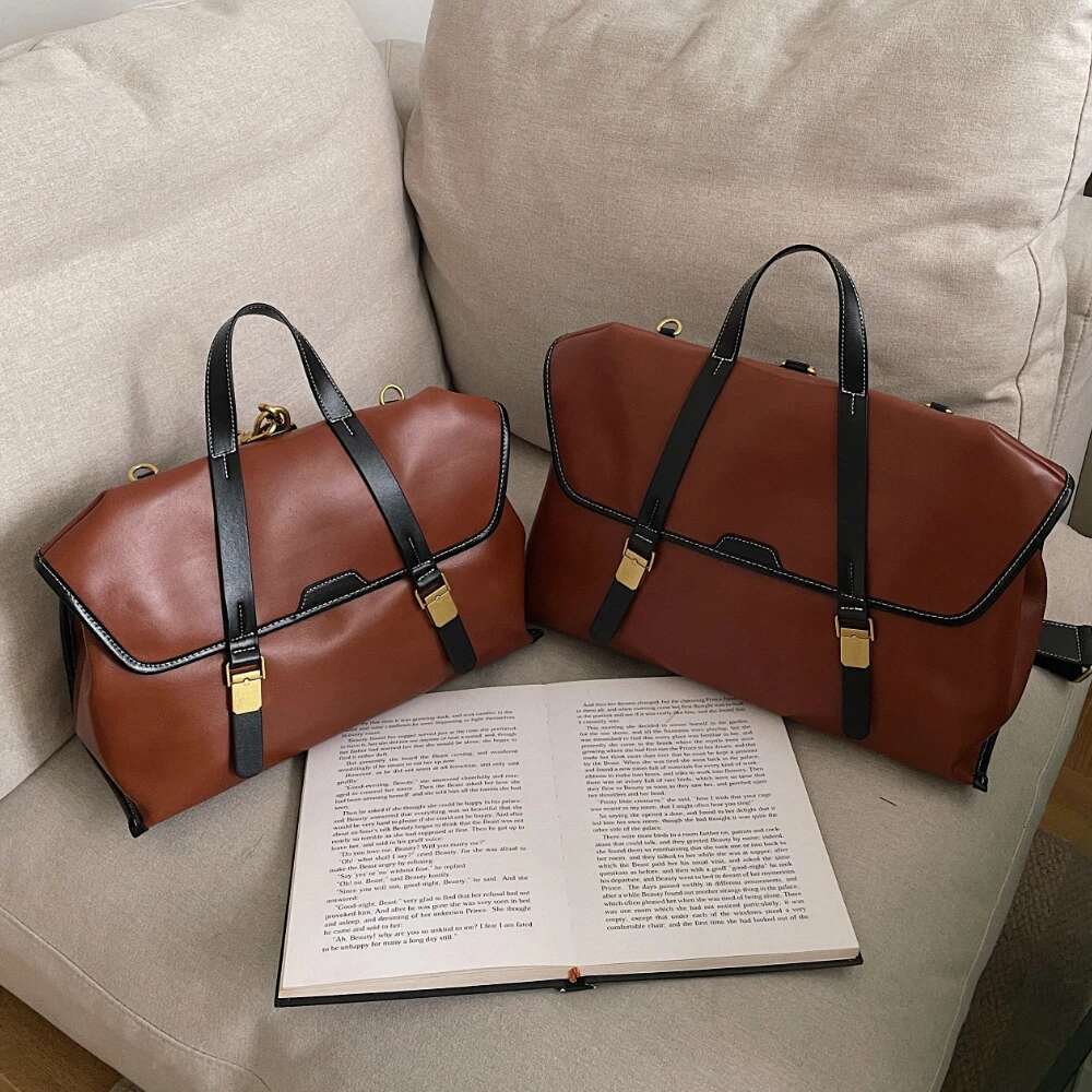 Motingsome Frist Layer Cowskin Woman Handbag And Backpack Retro School Style Tote Lady Thick Genuine Leather Bag