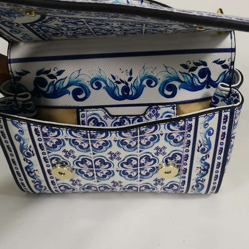 Fashion Evening Wer Handbag Shoulder Diagonal Bag Banquet Party Lady Elegant Spring Blue