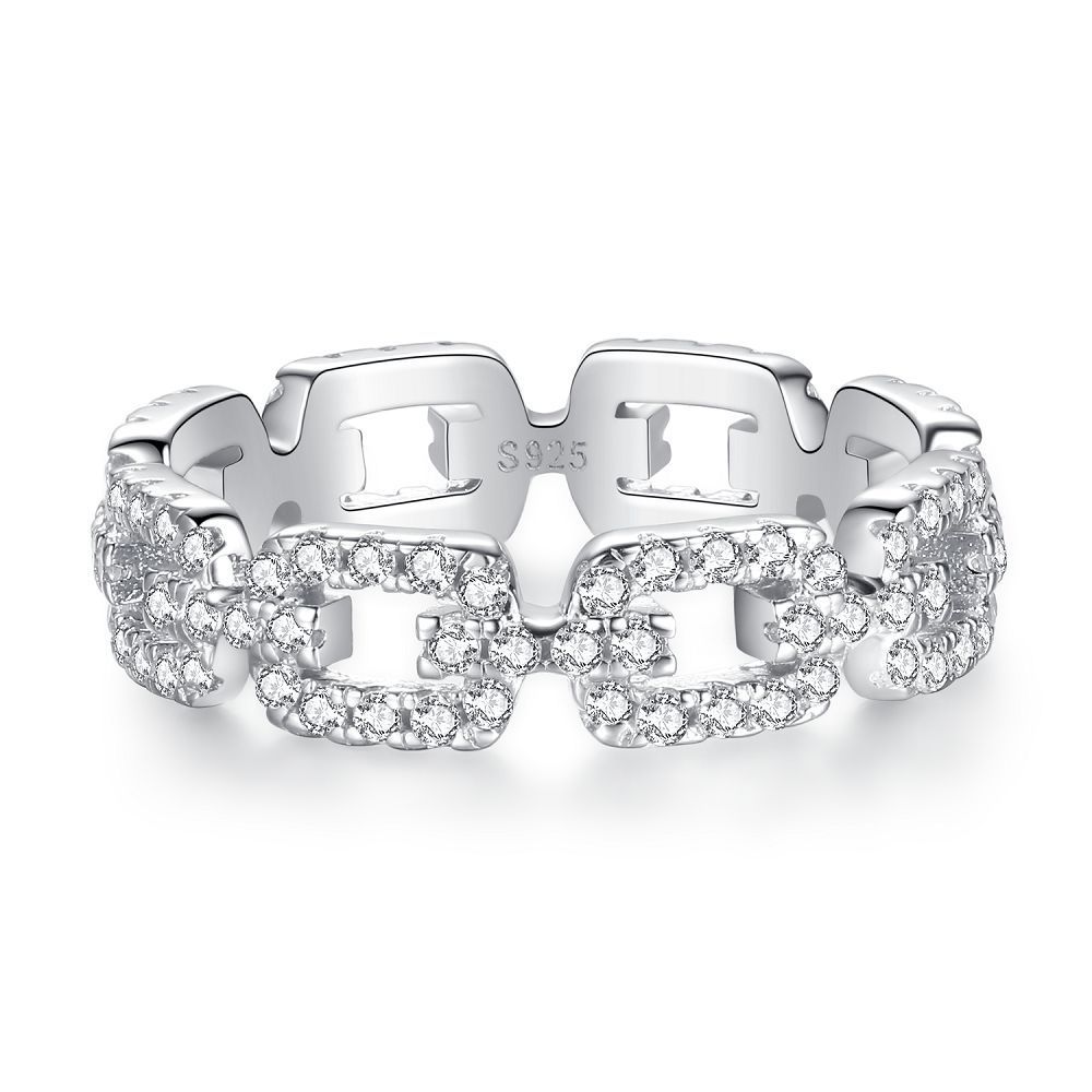 moissanite wedding ring set for women cubic zirconia ring luxury jewelry women hot selling couple rings Zircon Stacked rings diamond jewelry women S92