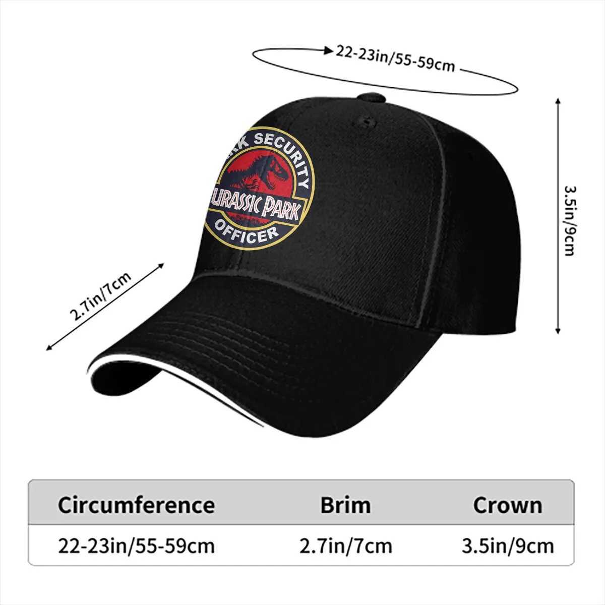 Jurassic Park Unisex Baseball Caps Peaked Cap Sun Shade Hats for Men Women Z250403