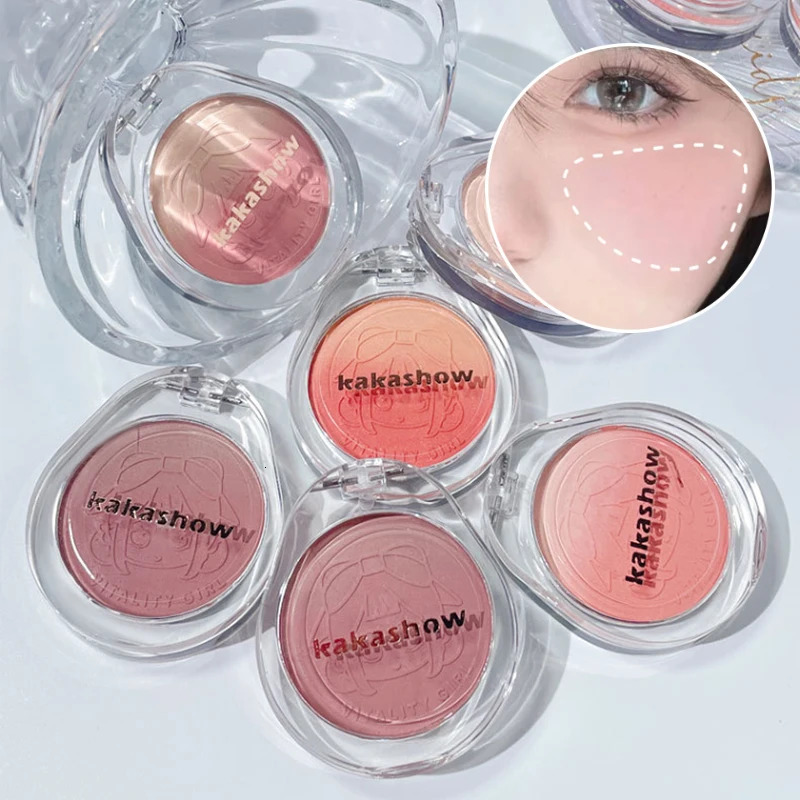 Kakashhow Youthful Gradient Blush Natural nude shadows easy to mix formula longlasting matte finish 250325
