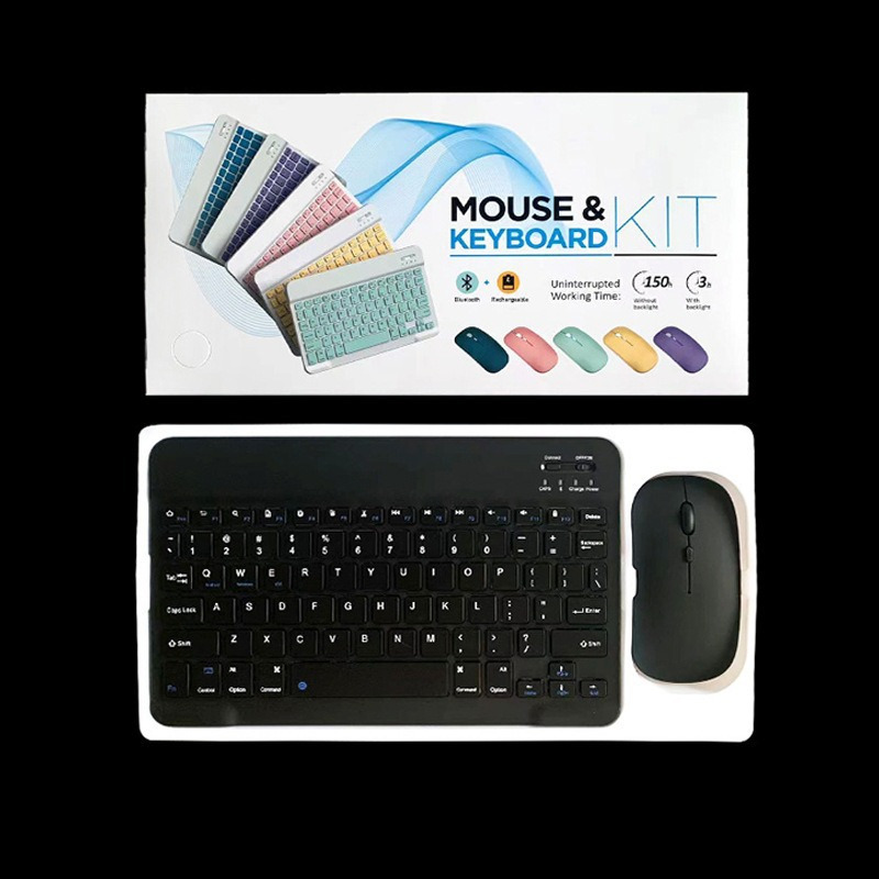 The best-selling Mini Silent Mouse set Bluetooth keyboard is suitable for mobile phones and tablets