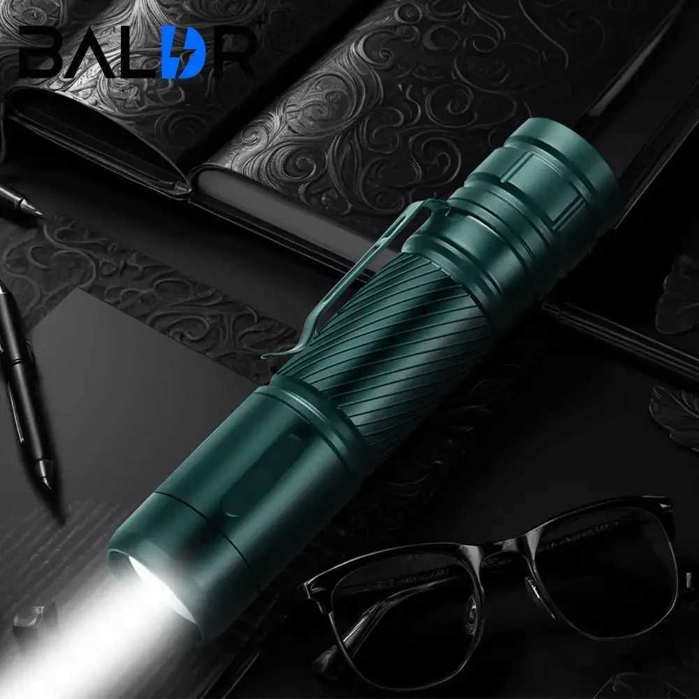 LED Flashlight Rechargeable 1000LM Ultra Bright Light With Clip Outdoor Waterproof Lamp Portable Camping Riding Gift LanternW251106