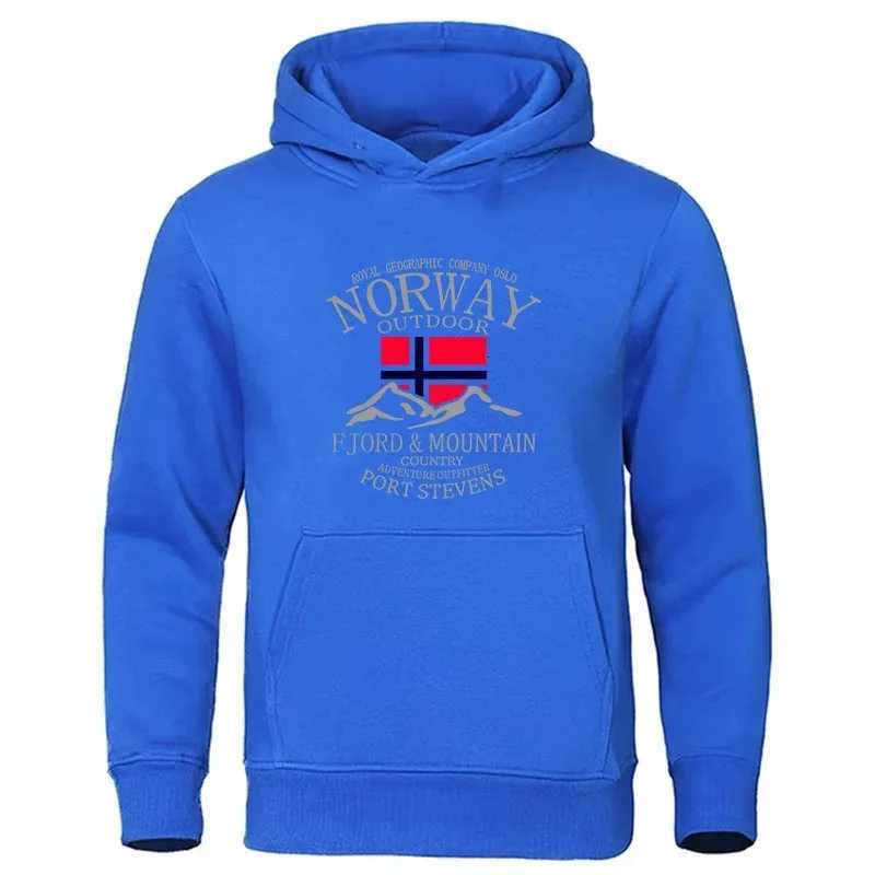 Norway Fjord Mountain Hoodies For Men Autumn Streetwear Hoodie Loose Fashion High Quality Hoody Loose Casual Clothing W251106