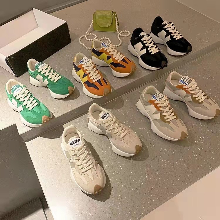 designer shoes new Women's dad shoes style for spring and autumn showing small feet retro tourism and leisure sports shoes