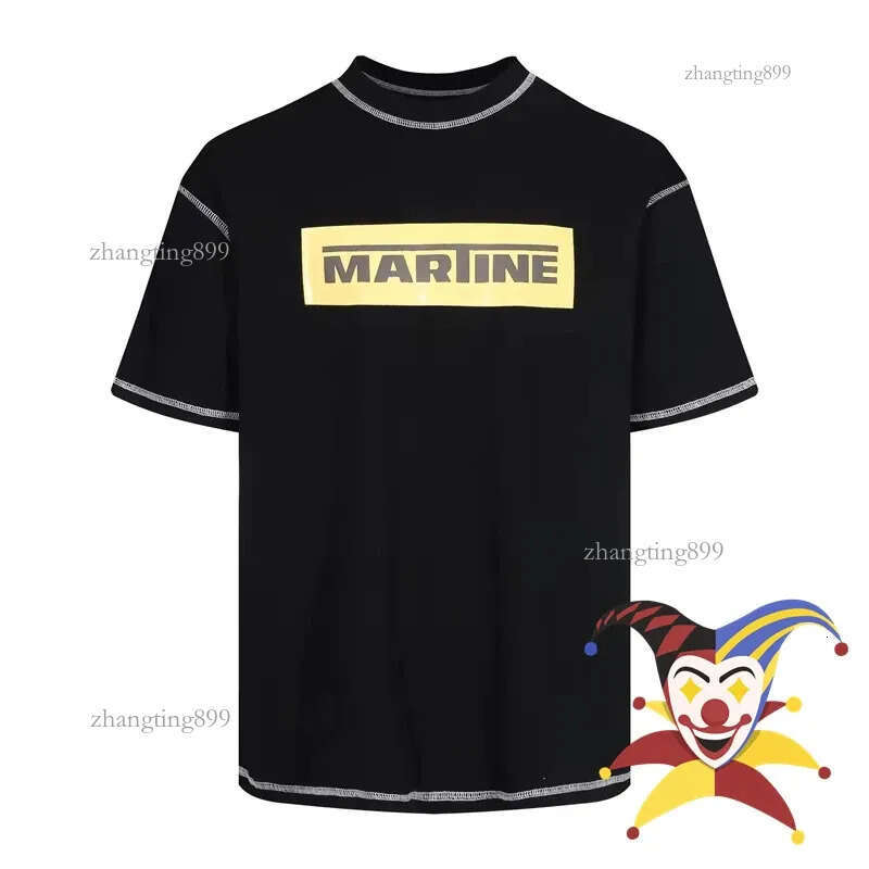 Yellow Box MARTINE ROSE T Shirt Men Women TShirt Tops Tee 250226