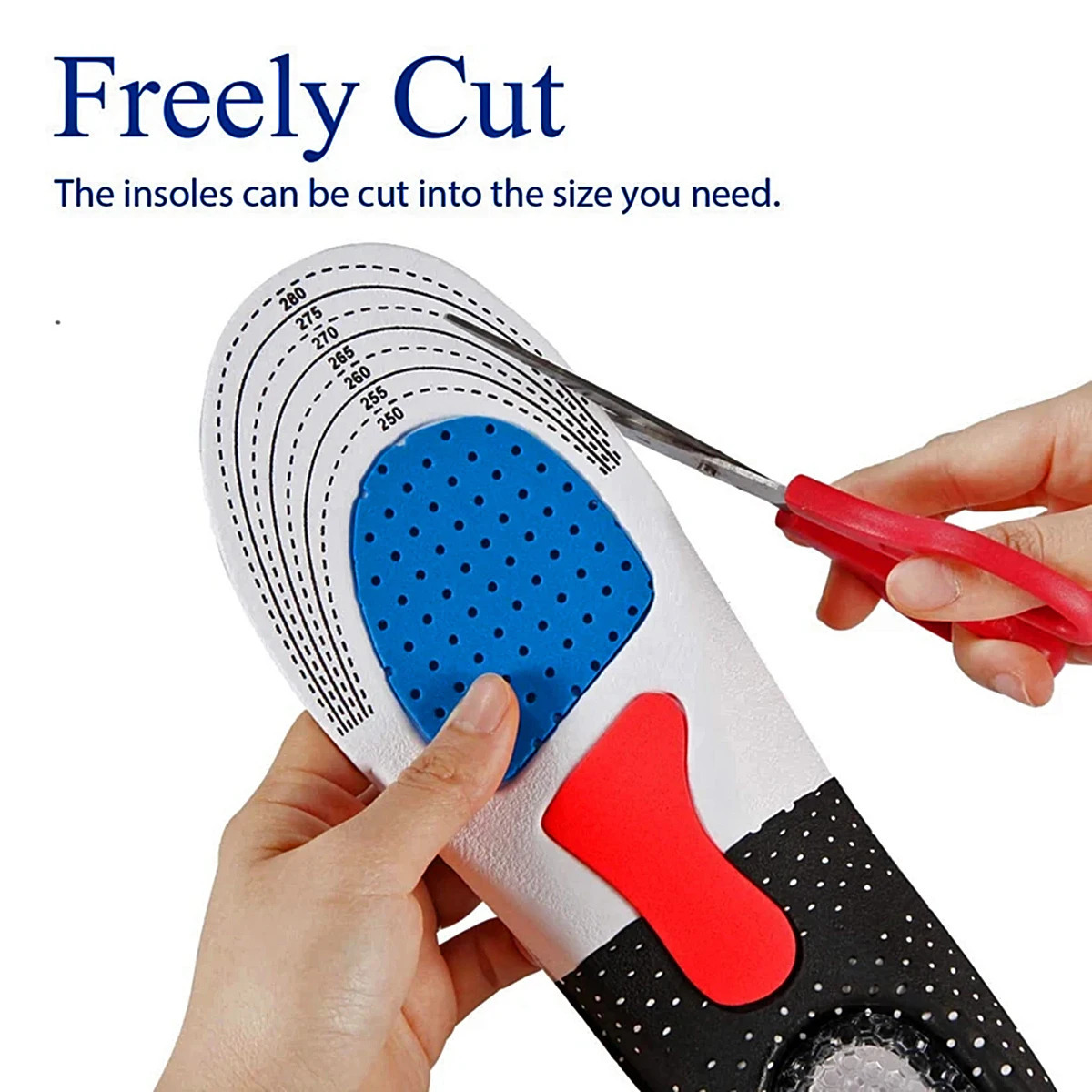 1Pair Orthopedic Insoles Memory Foam Cushion Gel Insole Silicone Arch Support Pads Sport Shoe Pad Soft Running Insert 251105