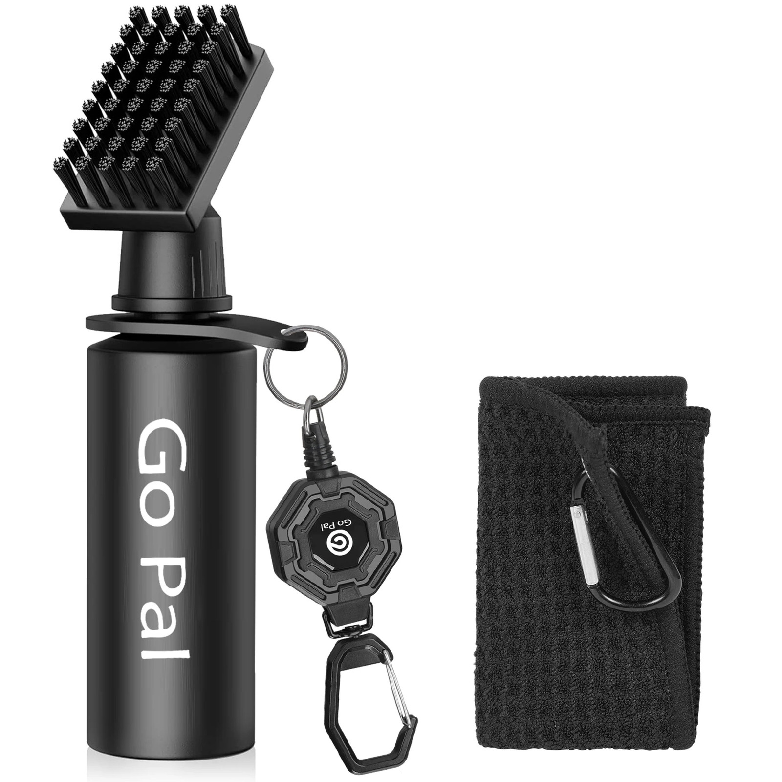 Golf Clean Brush Portable Club Groove With Push Type Water Bottle Clubs Cleaning Accessories 251106