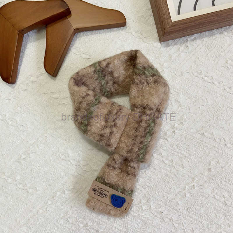 Pet winter warm sheepfold plaid scarf teddy bear Schnauzer large medium small dog cat dog scarf