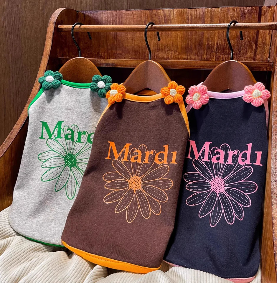 Spring Summer Vest for Pets Dog Cat Puppy Teddy Fadou Bears Small Dog Vest 250402