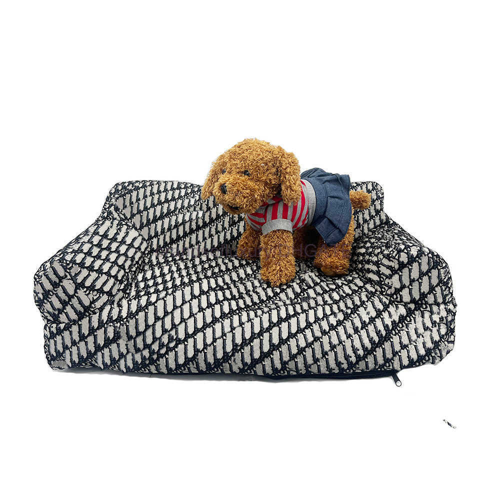 Winter trendy dog house pet sofa bed removable and washable pet mat Teddy Schnauzer Pomeranian doll warm nest
