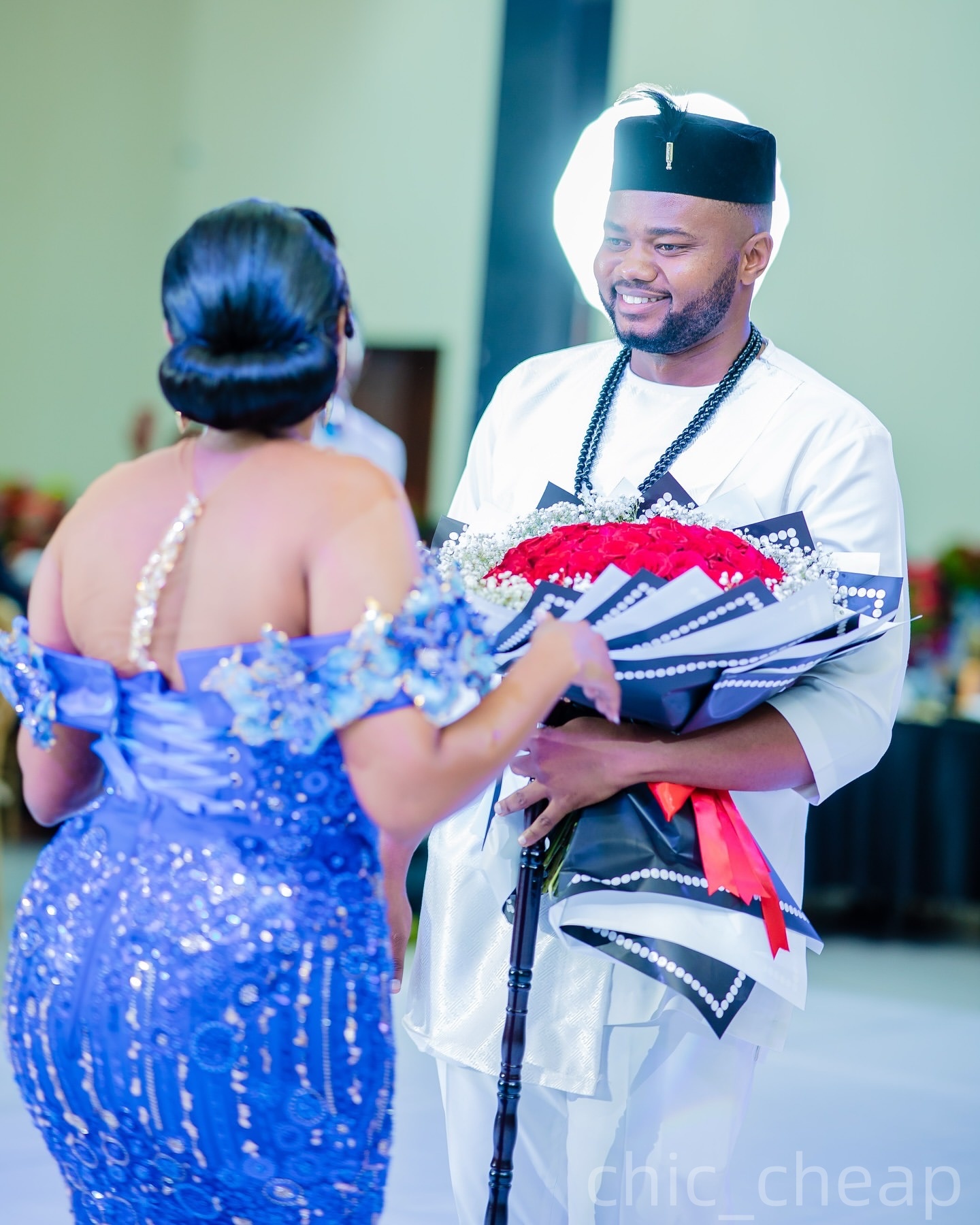 Blue Mermaid Prom Dresses 2026 Crystals Flowers Beaded Sequined Evening Formal Party Second Birthday Engagement Gowns Plus Size Dress For Special Occa