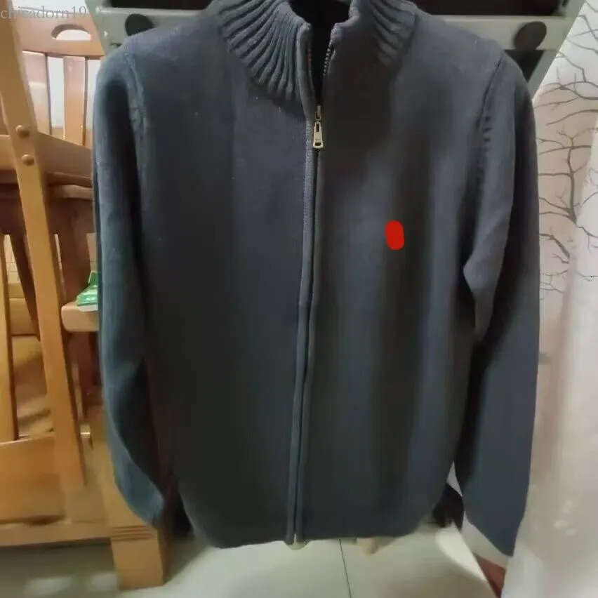 polos Men's Quarter Zip Pullover Sweater: Ralphlys Laurenly Sweater Designer Knit Casual Jumper - Ralphlys Sweater Autumn Wool Blend Hoodie, Half Zipper rl 098