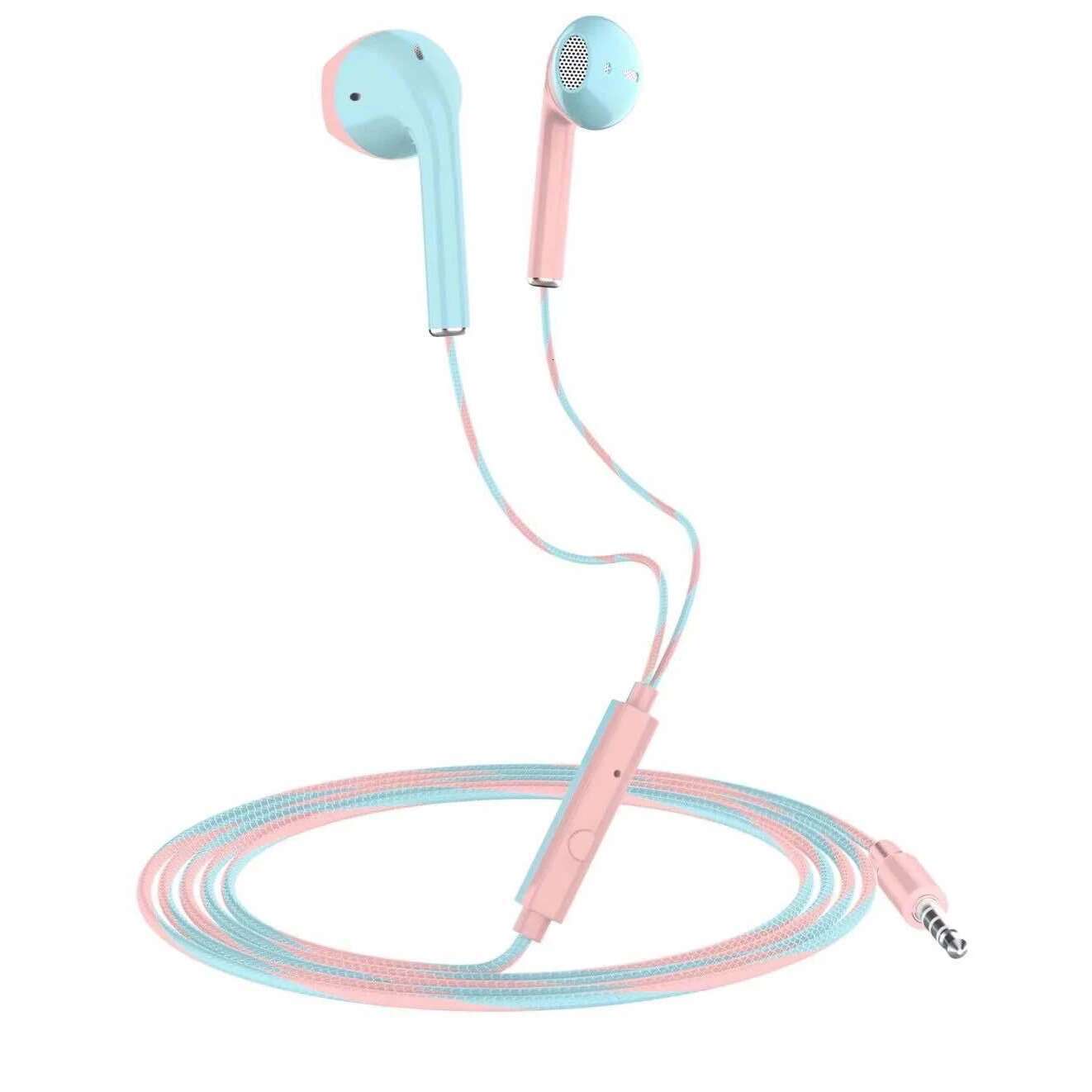 3.5mm Wired Headphones Bass Earbuds Stereo Earphone Music Sport Gaming Headset With mic For Xiaomi IPhone Huawei Samsung