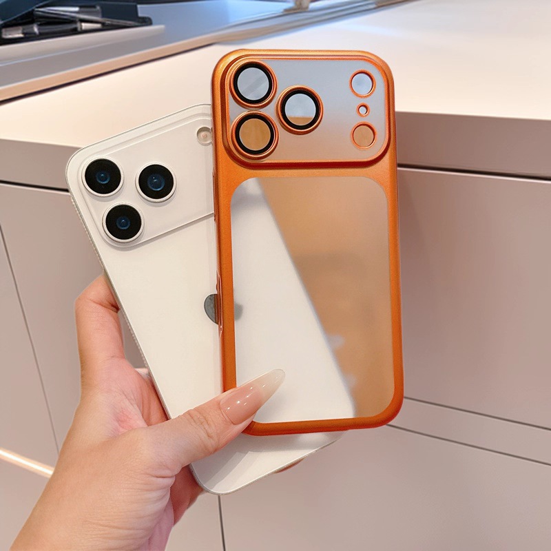 Pour iPhone 17, coque originale fine et légère, Apple 17 Promax, coque de téléphone excimer PC électrolytique givré mat