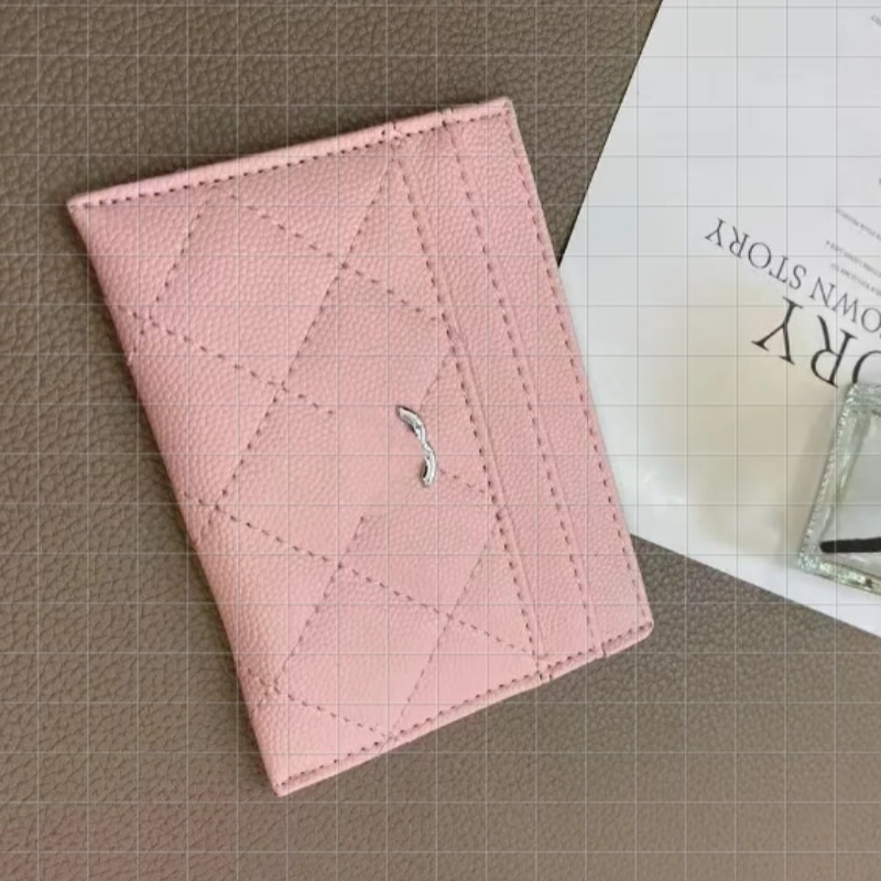 Womens Luxury Designer Card Holders Wallet Fashion Id Card Coin Purses caviar Leather Mens pouch Money Wallets purse Bags Luggage without box