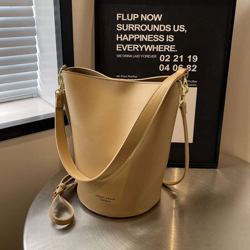 High Quality Hasp Ladies Top-Handle Simplicity Pu Basic Style 2024 New Shoulder Bags For Women Bolsas Para Mujeres