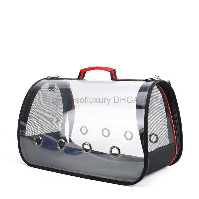 Cat bag space capsule pet bag transparent porous breathable cat bag outdoor bag hand in hand carrying crossbody car bag