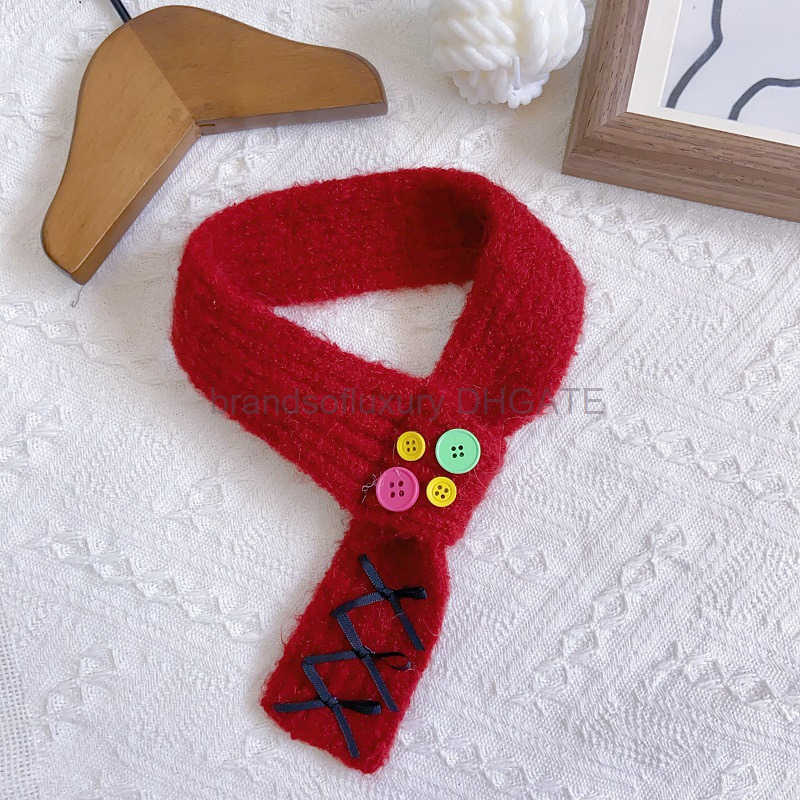Pet Autumn/Winter Scarf Adjustable Warm Scarf Teddy Bear Yorkshire Dog Cat Rabbit Jewelry