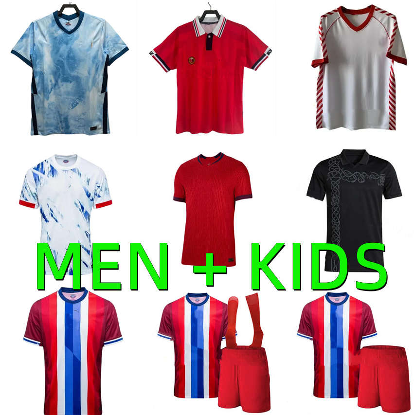 25 26 Norway Soccer Jersey 2025 2026 noruega Haaland Odegaard STRAND LARSEN sorloth BERG AJER NUSAO STIGARD VETLESEN 1984 1998 20 21 retro Football shirt Men kids kit