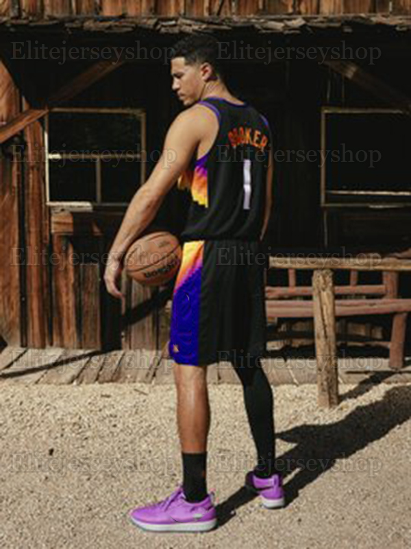 Custom basketball Jersey 2025-26 City Booker Jalen Green Mark Williams Goodwin