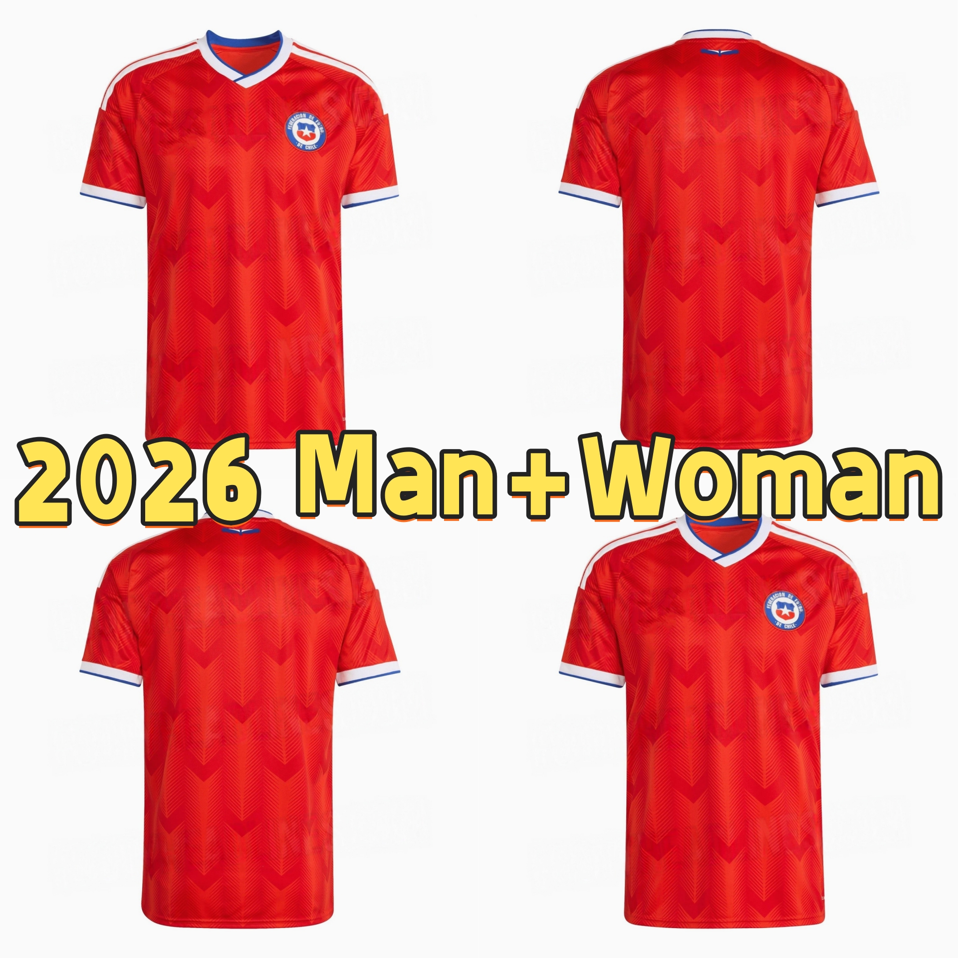 2025 2026 Chile Soccer Jerseys chilean 26 27 Vidal Alexis Sanchez Felipe MEDEL Erick E.VARGAS Men kids kit Football Shirts SALAS Zamorano Sierra