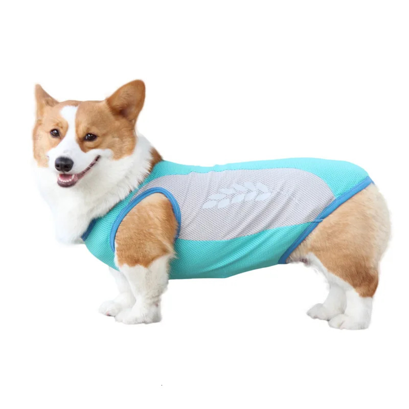 Pet It Summer Cooling Pet Vest Cooler Pomeranian Teddy Faldo Corgi Dog Clothes Reflective Dog Cooling Vest 250402