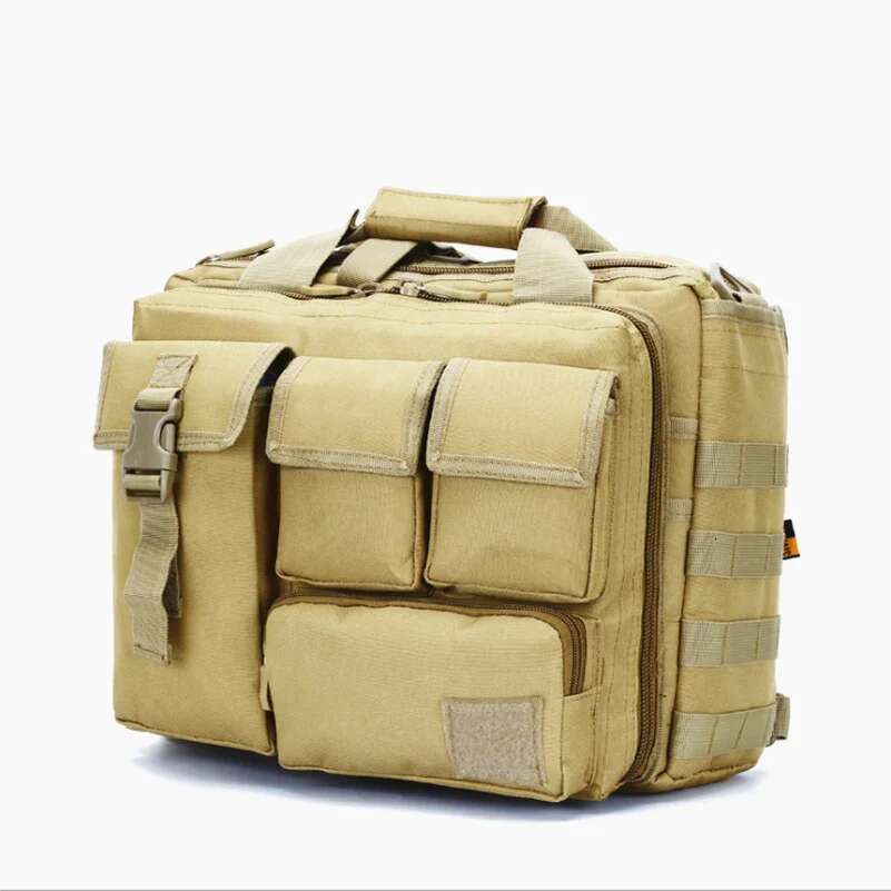 Military Tactical Molle System Messenger Shoulder 15.6 Inch Laptop Bags Handbags Briefcase Outdoor Camera Bag Satchels