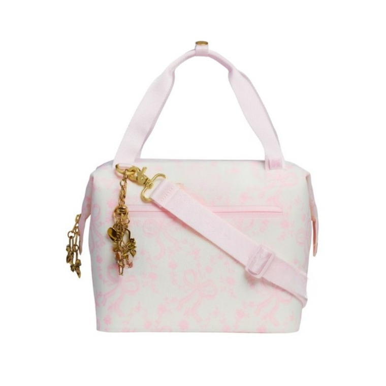 New LoveShackFancy All-Day Coquette Bow Julienne Mini Cooler Lunch Bag Box H2.0 40oz Stainless Steel Insulated Cup Car Mug, Christmas / Valentine's Day Gift