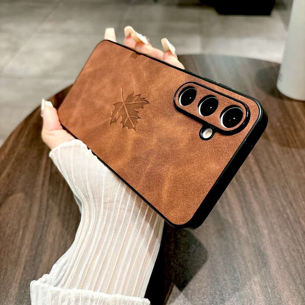 Retro Leather Case For Samsung Galaxy S25 A55 A54 A52 A53 A15 A14 A35 5G S24 S23 S22 S21 Ultra Plus FE Note 20 S24FE S 25 over