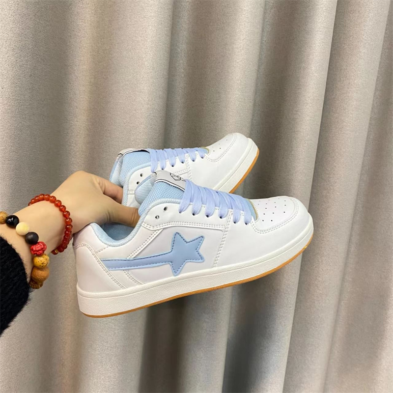 Designer casual free shipping 2025 new round headed flat bottomed trendy sports board shoes outdoor for women men