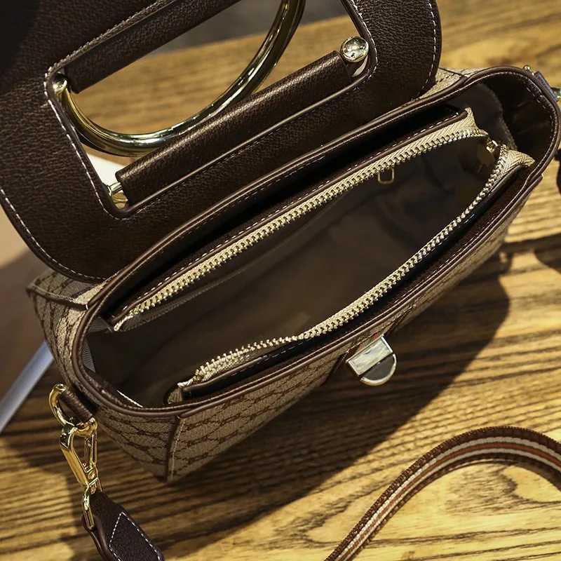 Designer Women Handbag Luxury Leather Crossbody Bag Elegant Shoulder Bag Classic Vintage FashionableW251106