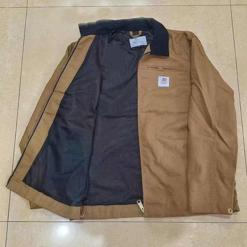 Carharretss Jacket new puffer jacket mens jackets Carharretshoddie designer mens designer jacket top quality 100% cotton coat mesh lining work jackets